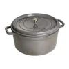 Staub 34 Cm Round Cast Iron Cocotte Graphite-grey -Staub 40510 308 0 1