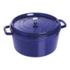 Staub 30 Cm Round Cast Iron Cocotte Dark-blue -Staub 40510 325 0 1