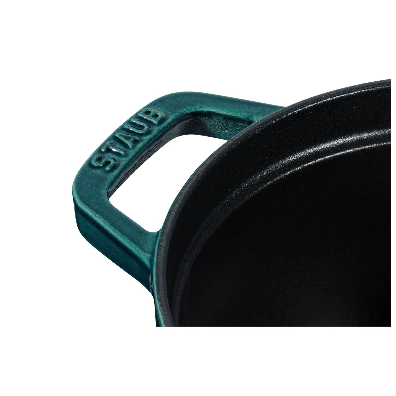 Staub 33 Cm Oval Cast Iron Cocotte La-mer 4 Staub 33 Cm Oval Cast Iron Cocotte La-mer - Image 2