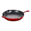 Staub 26 Cm Cast Iron Frying Pan With Pouring Spout Cherry -Staub 40510 717 0 1