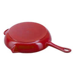 Staub 26 Cm Cast Iron Frying Pan With Pouring Spout Cherry -Staub 40510 717 0 3
