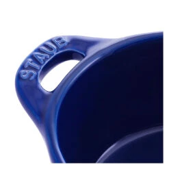 Staub 10 Cm Round Ceramic Mini Cocotte Dark-blue -Staub 40510 786 0 4