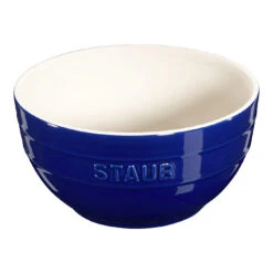 Staub 17 Cm Round Ceramic Bowl Dark-blue