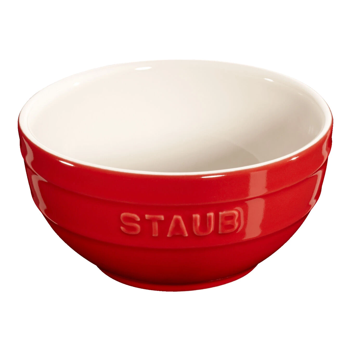 Staub 17 Cm Round Ceramic Bowl Cherry 3 Staub 17 Cm Round Ceramic Bowl Cherry