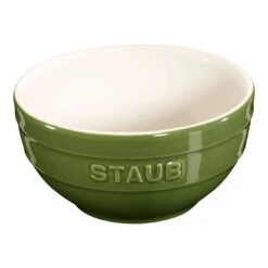 Staub 12 Cm Round Ceramic Bowl Basil-green