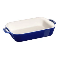 Staub 2-pcs Rectangular Ovenware Set Dark-blue 11 Staub 2-pcs Rectangular Ovenware Set Dark-blue -Staub 40510 813 0 1 1