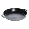 Staub 34 Cm Round Cast Iron Paella Pan 2 Staub 34 Cm Round Cast Iron Paella Pan -Staub 40511 072 0 1
