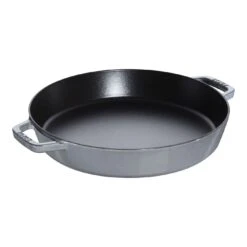 Staub 34 Cm Round Cast Iron Paella Pan