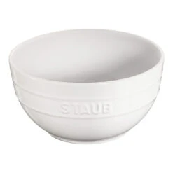 Staub 17 Cm Round Ceramic Bowl Pure-white