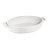 Staub 17 Cm Oval Ceramic Oven Dish Pure-white 2 Staub 17 Cm Oval Ceramic Oven Dish Pure-white -Staub 40511 155 0 1