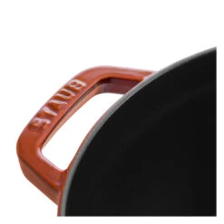 Staub 26 Cm Round Cast Iron Cocotte Cinnamon -Staub 40511 295 0 6