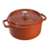 Staub 24 Cm Round Cast Iron Cocotte Cinnamon -Staub 40511 296 0 1