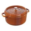 Staub 26 Cm Round Cast Iron Cocotte Cinnamon -Staub 40511 297 0 1