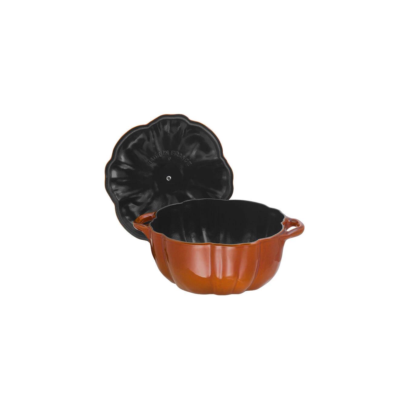 Staub 24 Cm Pumpkin Cast Iron Cocotte Cinnamon 7 Staub 24 Cm Pumpkin Cast Iron Cocotte Cinnamon - Image 5