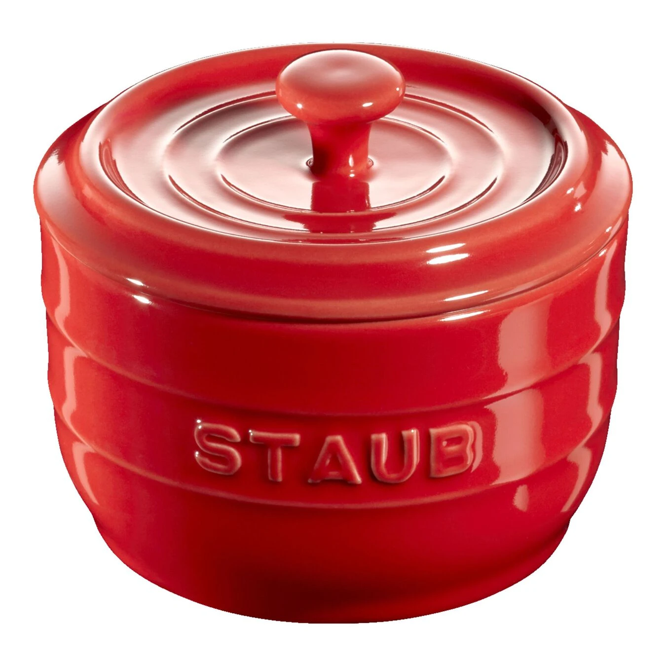 Staub Ceramic Salt Crock Cherry 3 Staub Ceramic Salt Crock Cherry