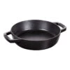 Staub 20 Cm Cast Iron Frying Pan With 2 Handles Black -Staub 40511 659 0 1