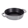 Staub 20 Cm Cast Iron Frying Pan With 2 Handles Graphite-grey -Staub 40511 660 0 1