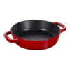 Staub 20 Cm Cast Iron Frying Pan With 2 Handles Cherry 1 Staub 20 Cm Cast Iron Frying Pan With 2 Handles Cherry -Staub 40511 661 0 1