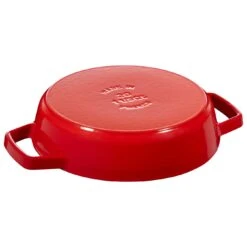 Staub 20 Cm Cast Iron Frying Pan With 2 Handles Cherry -Staub 40511 661 0 2