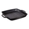 Staub 33 X 33 Cm Square Cast Iron Grill Pan Black -Staub 40511 783 0 1