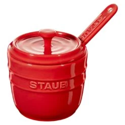 Staub 9 Cm Ceramic Sugar Bowl Cherry 7 Staub 9 Cm Ceramic Sugar Bowl Cherry -Staub 40511 800 0 3