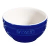 Staub 14 Cm Round Ceramic Bowl Dark-blue 2 Staub 14 Cm Round Ceramic Bowl Dark-blue -Staub 40511 813 0 1