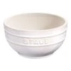 Staub 12 Cm Round Ceramic Bowl Ivory-white 2 Staub 12 Cm Round Ceramic Bowl Ivory-white -Staub 40511 833 0 2