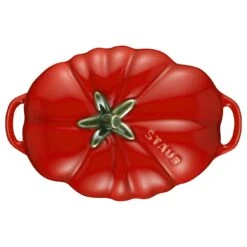 Staub 16 Cm Tomato Ceramic Cocotte Cherry 12 Staub 16 Cm Tomato Ceramic Cocotte Cherry -Staub 40511 855 0 5
