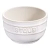 Staub 2-pcs Round Ceramic Ramekin Set Ivory-white 1 Staub 2-pcs Round Ceramic Ramekin Set Ivory-white -Staub 40511 859 0 1