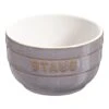 Staub 2-pcs Round Ceramic Ramekin Set Ancient-grey 2 Staub 2-pcs Round Ceramic Ramekin Set Ancient-grey -Staub 40511 860 0 1