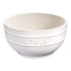 Staub 14 Cm Round Ceramic Bowl Ivory-white -Staub 40511 861 0 2