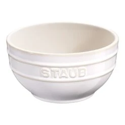 Staub 14 Cm Round Ceramic Bowl Ivory-white
