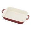 Staub 20 Cm X 16 Cm Rectangular Ceramic Oven Dish Ancient-copper -Staub 40511 867 1