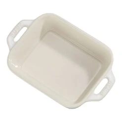 Staub 34 Cm X 24 Cm Rectangular Ceramic Oven Dish Ivory-white -Staub 40511 879 2 1