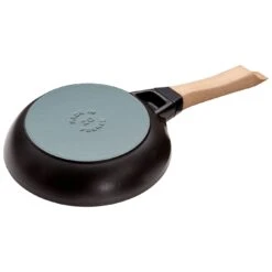 Staub 20 Cm Cast Iron Frying Pan With Wooden Handle Black 5 Staub 20 Cm Cast Iron Frying Pan With Wooden Handle Black -Staub 40511 950 0 1