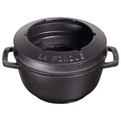 Staub 18 Cm Fondue Set Black 10 Staub 18 Cm Fondue Set Black -Staub 40511 971 0 1