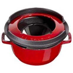 Staub 16 Cm Fondue Set Cherry -Staub 40511 973 0 1