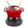 Staub 16 Cm Fondue Set Cherry 1 Staub 16 Cm Fondue Set Cherry -Staub 40511 973 0 5