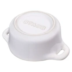 Staub 10 Cm Round Ceramic Mini Cocotte Ivory-white -Staub 40511 997 0 4