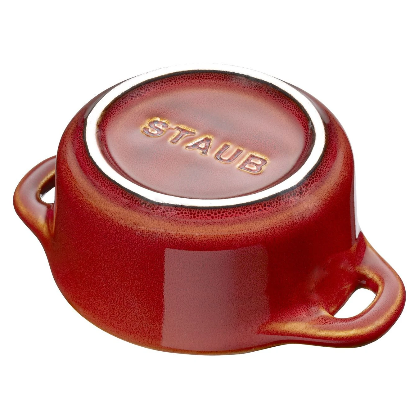Staub 10 Cm Round Ceramic Mini Cocotte Ancient-copper 5 Staub 10 Cm Round Ceramic Mini Cocotte Ancient-copper - Image 3