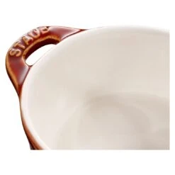 Staub 10 Cm Round Ceramic Mini Cocotte Ancient-copper 9 Staub 10 Cm Round Ceramic Mini Cocotte Ancient-copper -Staub 40511 999 0 6