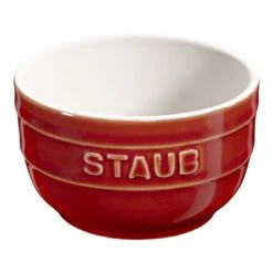 Staub 2-pcs Round Ceramic Ramekin Set Ancient-copper