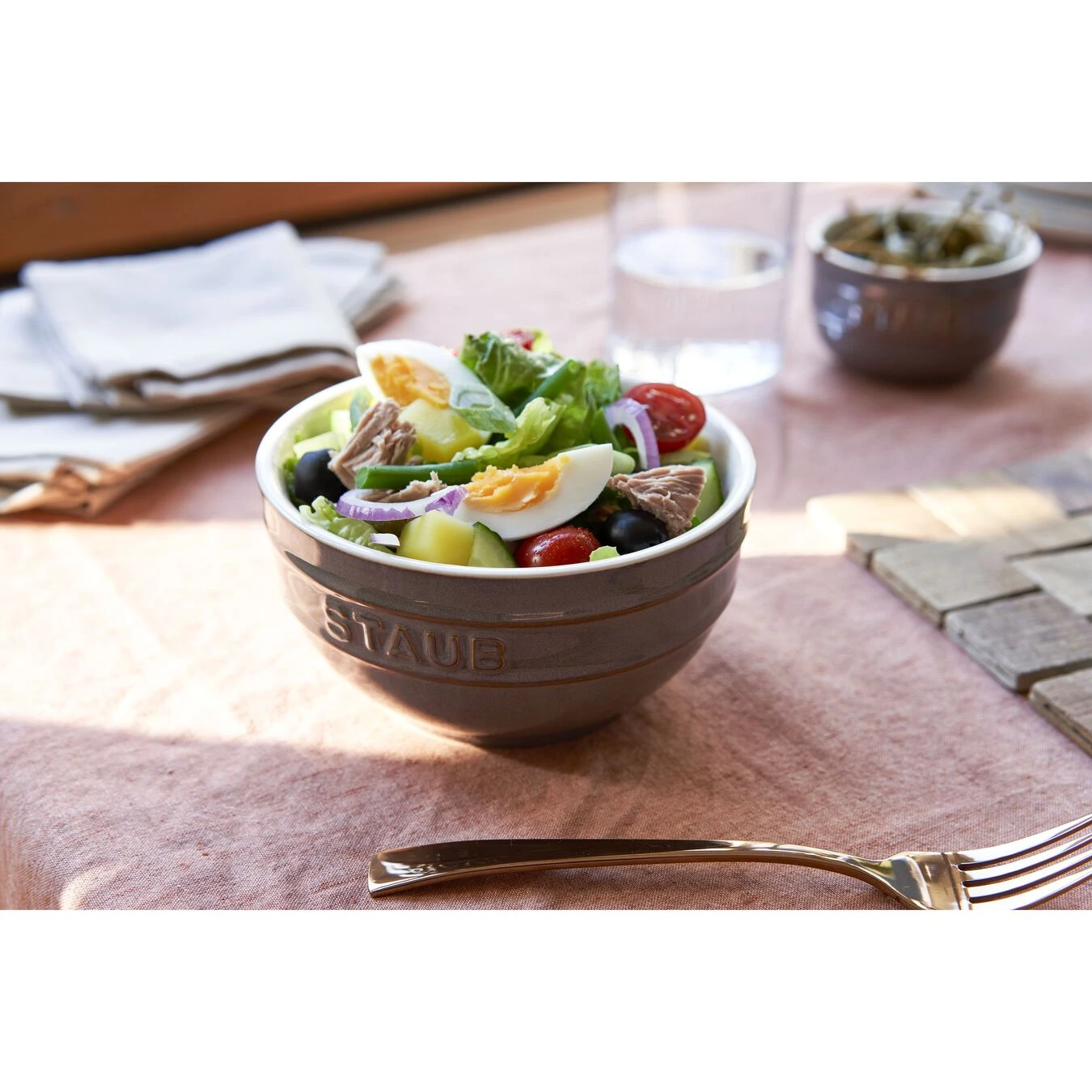 Staub 4-pcs Ceramic Bowl Set Ancient-grey 6 Staub 4-pcs Ceramic Bowl Set Ancient-grey - Image 4