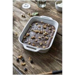 Staub 27 Cm X 20 Cm Rectangular Ceramic Oven Dish Pure-white 8 Staub 27 Cm X 20 Cm Rectangular Ceramic Oven Dish Pure-white -Staub 750030774