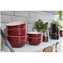 Staub 12 Cm Round Ceramic Bowl Ancient-copper -Staub 750032249