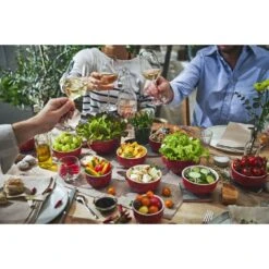 Staub 4-pcs Ceramic Bowl Set Cherry -Staub 750033605