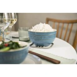 Staub 12 Cm Round Ceramic Bowl Ancient-turquoise 13 Staub 12 Cm Round Ceramic Bowl Ancient-turquoise -Staub 750033649