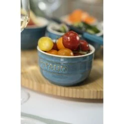 Staub 2-pcs Round Ceramic Ramekin Set Ancient-turquoise 8 Staub 2-pcs Round Ceramic Ramekin Set Ancient-turquoise -Staub 750033651