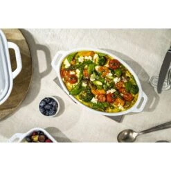 Staub 23 Cm Oval Ceramic Oven Dish Pure-white 8 Staub 23 Cm Oval Ceramic Oven Dish Pure-white -Staub 750038255