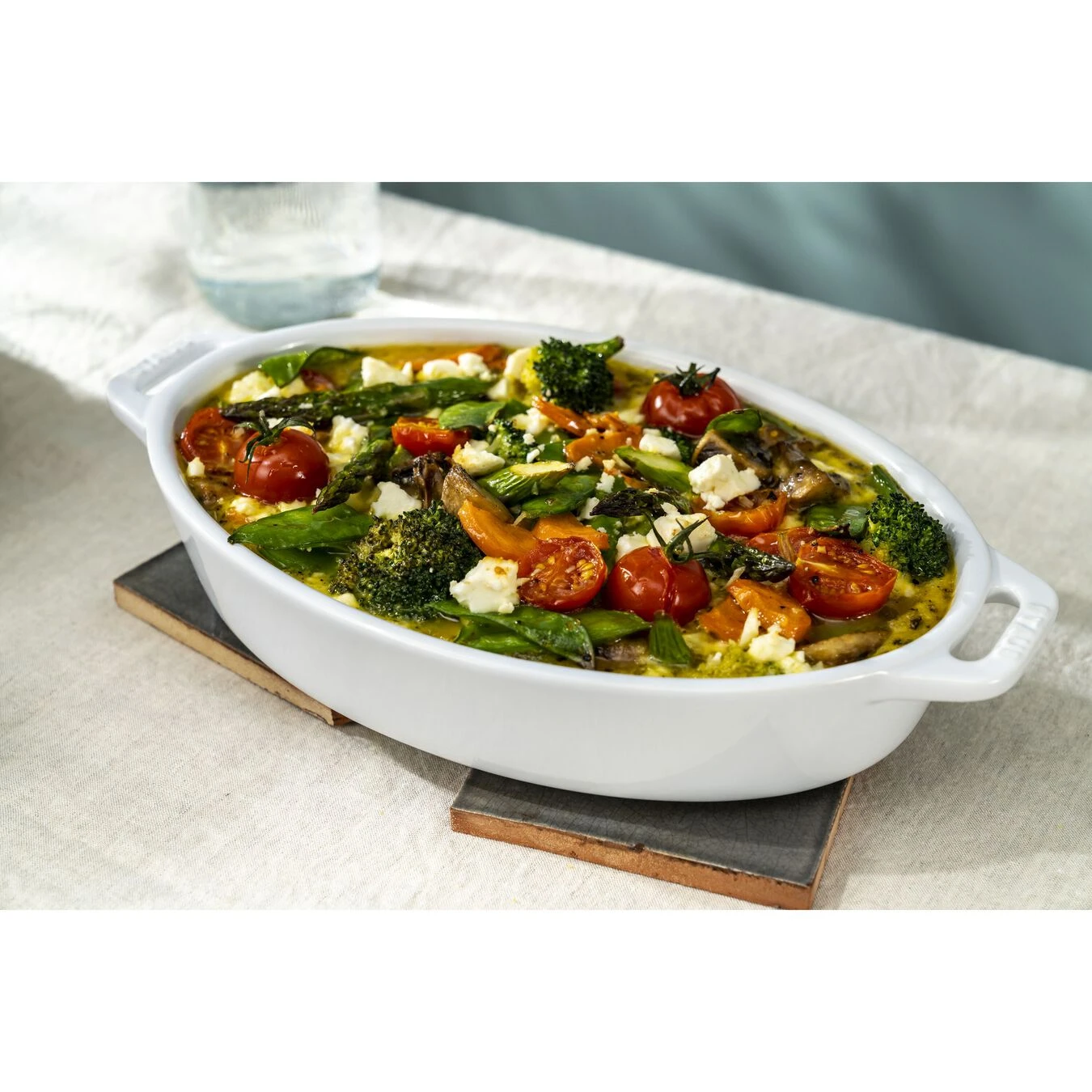 Staub 23 Cm Oval Ceramic Oven Dish Pure-white 6 Staub 23 Cm Oval Ceramic Oven Dish Pure-white - Image 4
